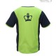 T-shirt vert marine Crown Keep noir