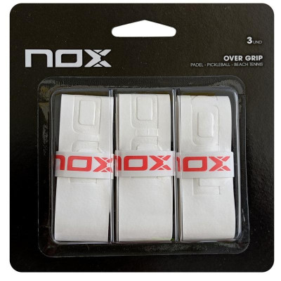 Blister Nox Pro Blanco 3 Overgrips