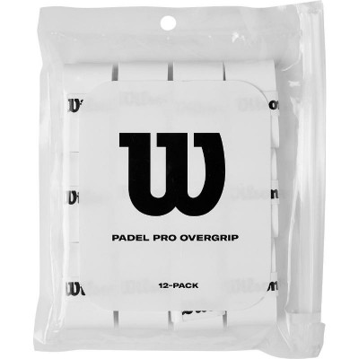 Blister Wilson Padel Pro Bianco 12 Overgrips