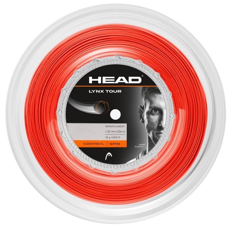 Carretel de Cordas Lynx Tour 200m Head 1.30mm Laranja