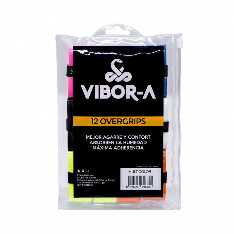 Vibora Liso Borsa Multicolor 12 Overgrips