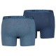 Cabeca Boxers Basico Sky Blue 2 Unidades