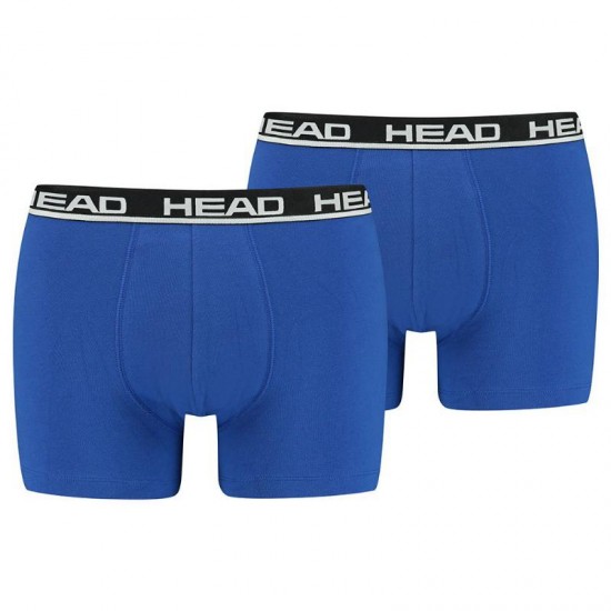 Cabeca Boxers Basica Azul Preto 2 Unidades