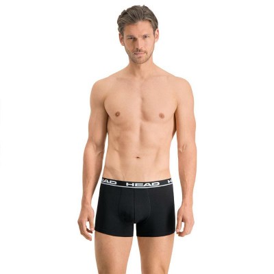 Cabeca Boxers Basica Preto 2 Unidades