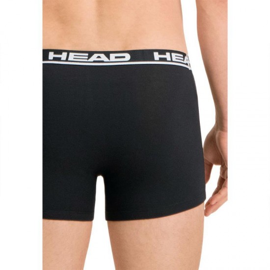 Cabeca Boxers Basica Preto 2 Unidades