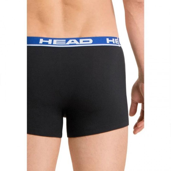 Head Basic Boxer Nero Blu 2 Unita