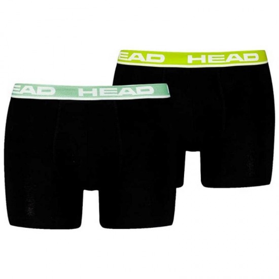 Boxers Head Basic Negro Combo 2 Unidades