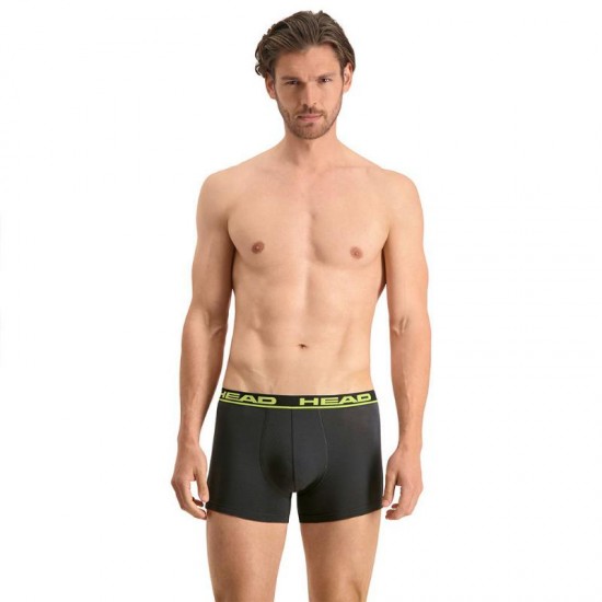 Head Basic Boxers Black Lime 2 unites