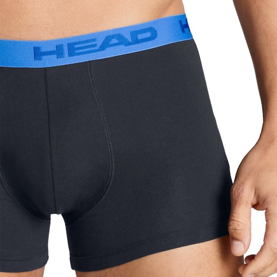 Boxers Head Arancione Blu Nero 2 Unita