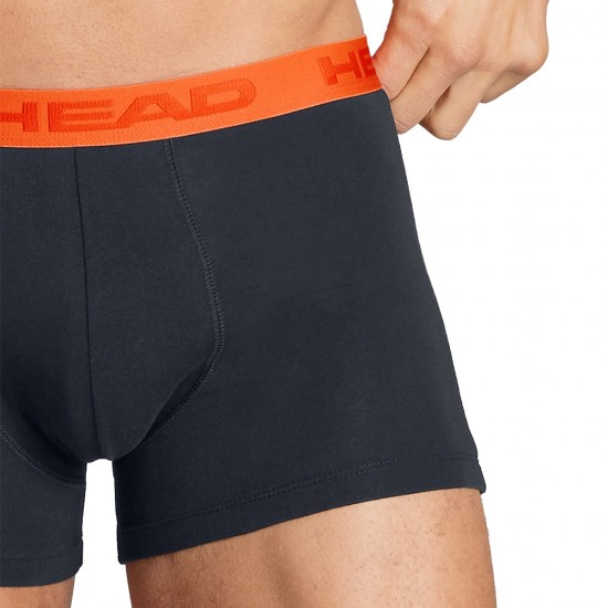 Boxers Head Arancione Blu Nero 2 Unita