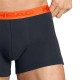 Boxer Tete Orange Bleu Noir 2 unites