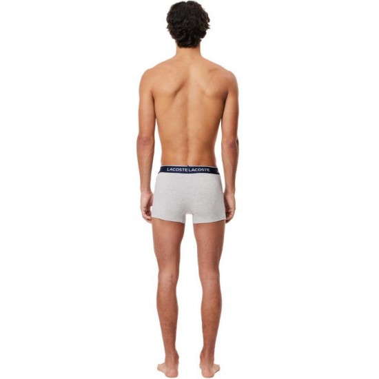 Lacoste Casual Gray Vigore Boxers 3 Units