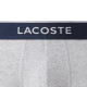 Boxers Lacoste Cinza Vigore 3 Unidades