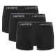 Boxers Lacoste Preto 3 Unidades