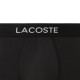 Boxers Lacoste Piqu? Preto 3 Unidades