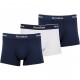 Boxer Tecnifibre Bianco Navy 3 Unita