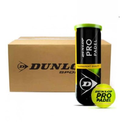 Cajon 72 Pelotas - 24 Boats of 3 pcs - Dunlop Pro Padel