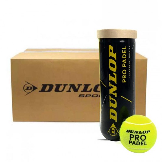 Cajon 72 Pelotas - 24 Boats of 3 pcs - Dunlop Pro Padel