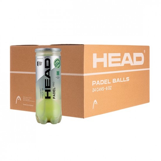 Cajón 24 Botes de pelotas HEAD Padel Pro S