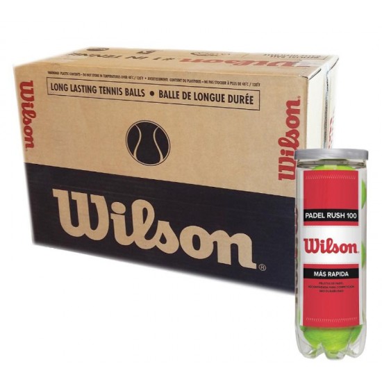 Cajon 72 Balls - 24 Canisters of 3 pcs - Wilson Rush 100