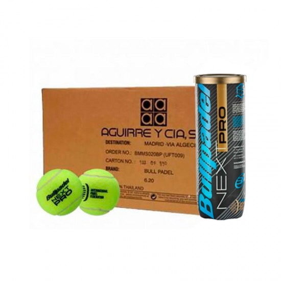 6 Botes Pelotas Head Padel Pro S