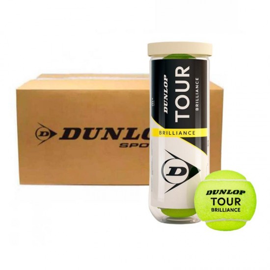 Cajon 72 Pelotas - 24 Bateaux de 3 pieces - Dunlop Tour Brillance