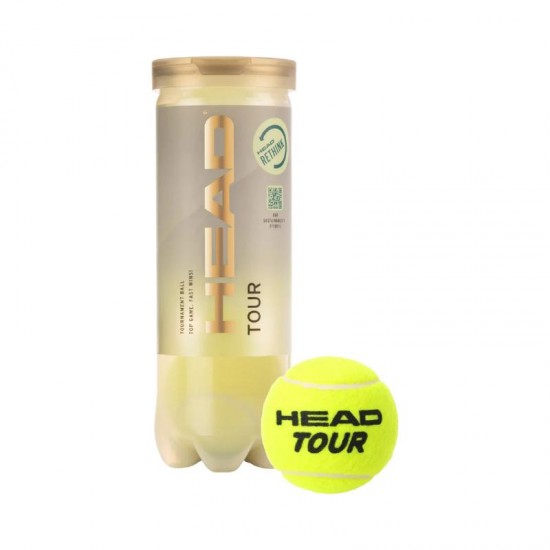 Cajon 72 Pelotas - 24 Botes de 3 uds - Head Tour Tennis