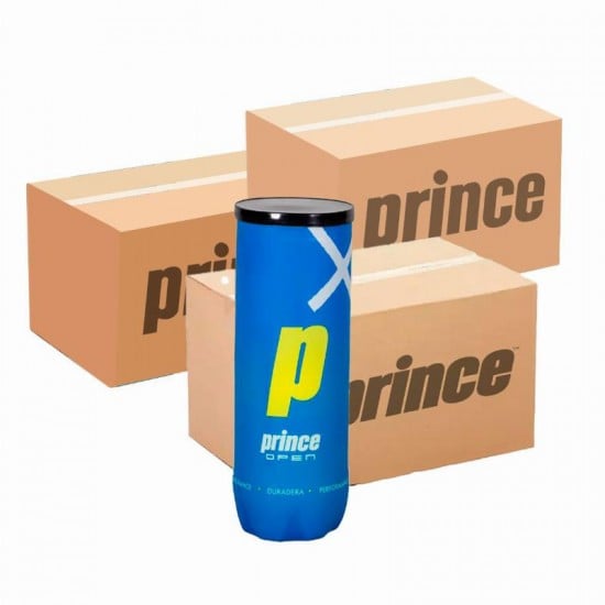 Box 72 Balls - 24 Jars of 3 units - Prince Padel Open x 3 Units