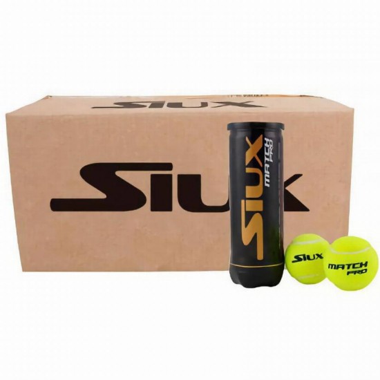 Box 72 Balls - 24 Canisters of 3 pcs - Siux Match Pro