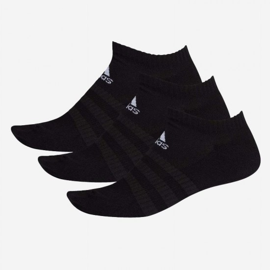 Adidas Cush Low Black Socks 3 paires