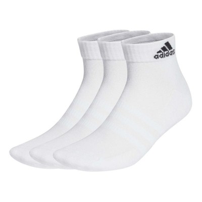 Adidas Calze Corto Imbottite Bianco 3 paia