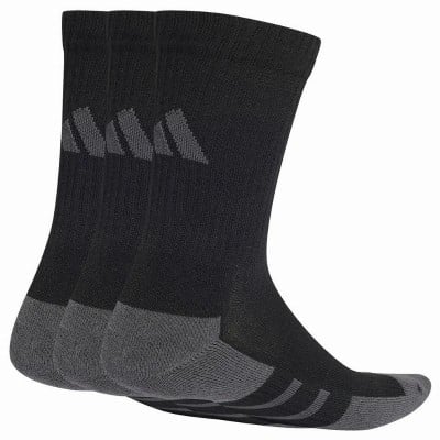 Calcetines Adidas Essentials Crew Ammortizzato Gris 3 Pares