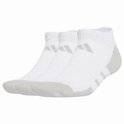 Calcetines Adidas Essentials Ammortizzato Basso Blanco Gris 3 Pares