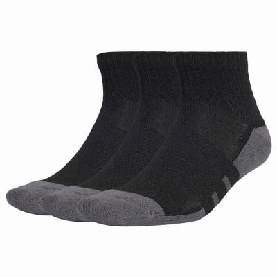 Calcetines Adidas Essentials Cushioned Quarter Gris 3 Pares