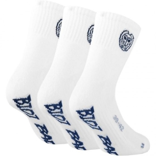 Calcetines Bidi Badu Anchor Ankle Blanco 3 Unidades