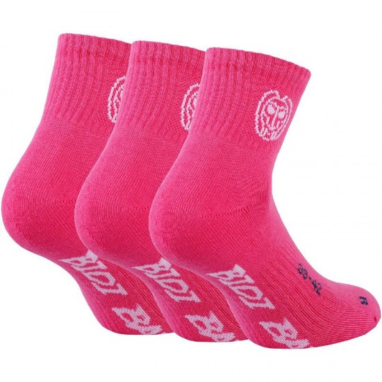 Bidi Badu Anchor Ankle Pink Socks 3 Units