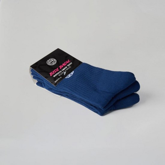 Bidi Badu Dark Blue Matayo Socks 3 Pairs