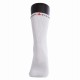 Chaussettes hautes couronnes noires blanches 3 paires