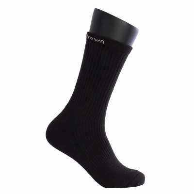 Chaussettes hautes Black Crown noires 3 paires