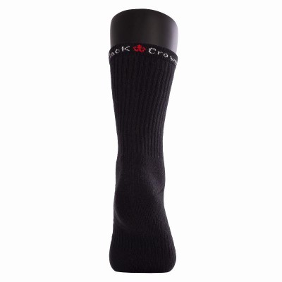 Chaussettes hautes Black Crown noires 3 paires