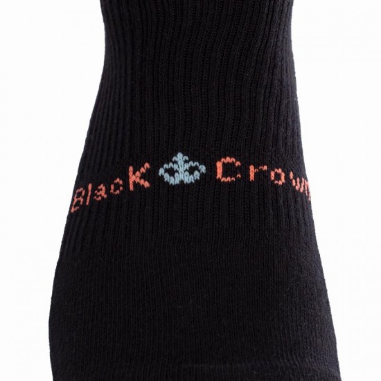 Calcetines Black Crown Pro Altos Negro Coral 1 Par