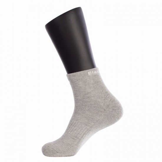 Calcetines Black Crown Pro Tobilleros Gris 1 Par