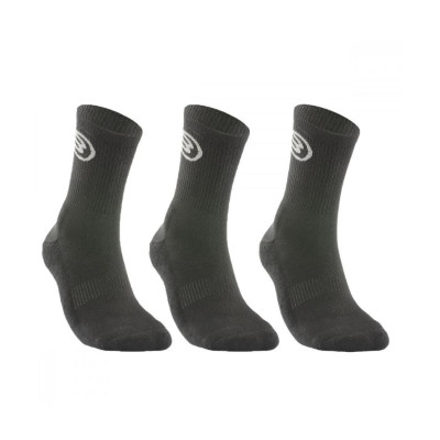 Calcetines Bullpadel BP252 3 Pares Negro