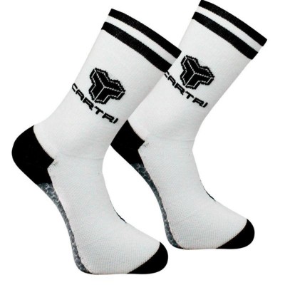 Cartri Adler High White Black Socks 1 Pair