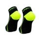 Cartri Trajan Crew Noir Jaune Chaussettes 1 Paire