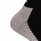 Enebe Future chaussettes mi-mollet, Noir gris 1 paire