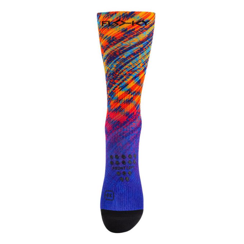 Chaussettes Floky S-Mash 3D Fantasy Rio Orange Bleu