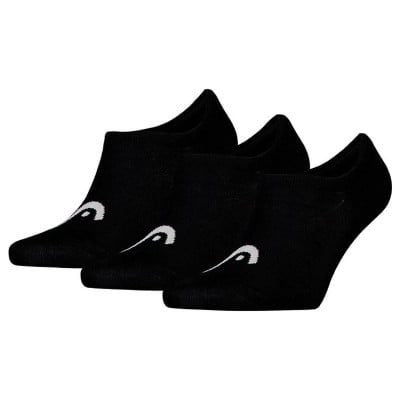 Calcetines Head All Sports Invisible Negro 3 Pares