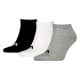 Head All Sports Sneaker Noir Blanc Gris Chaussettes 3 Paires