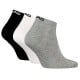 Head All Sports Sneaker Black White Gray Socks 3 Pairs